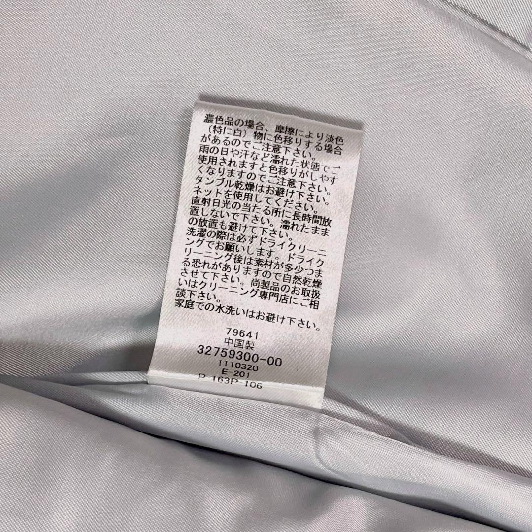 【極美品】SWINGLE パールボタンダブルチェスターロングウールコート M