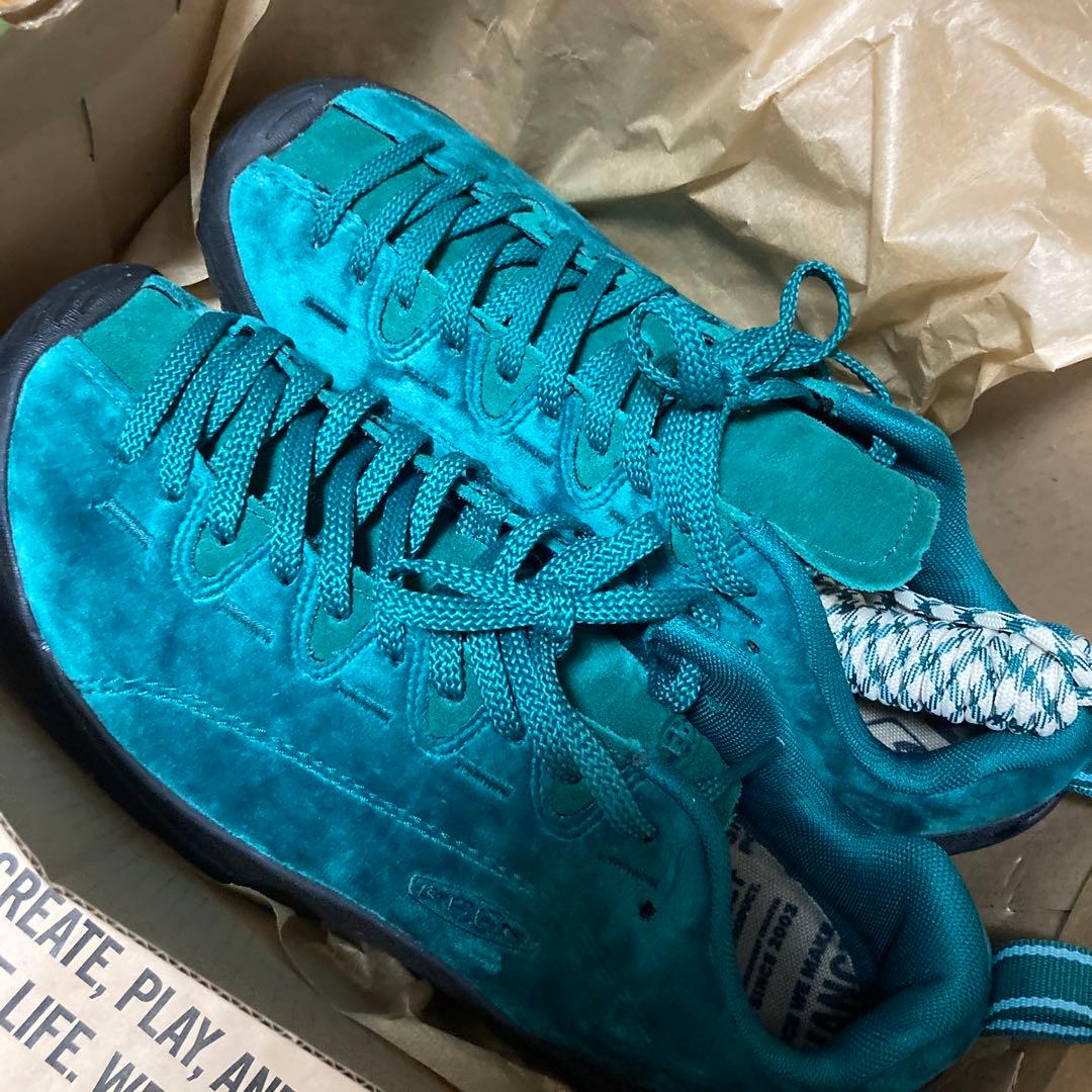 keen ジャスパー(レディース)25cm グリーン