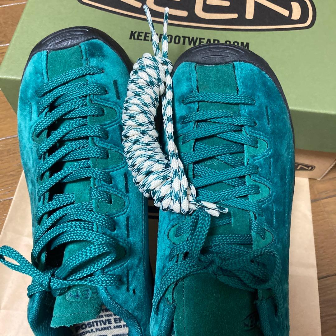 keen ジャスパー(レディース)25cm グリーン