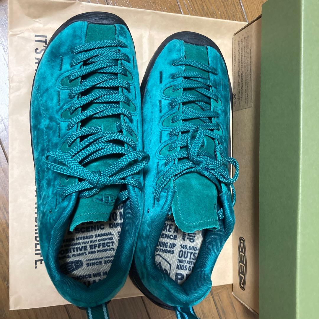 keen ジャスパー(レディース)25cm グリーン