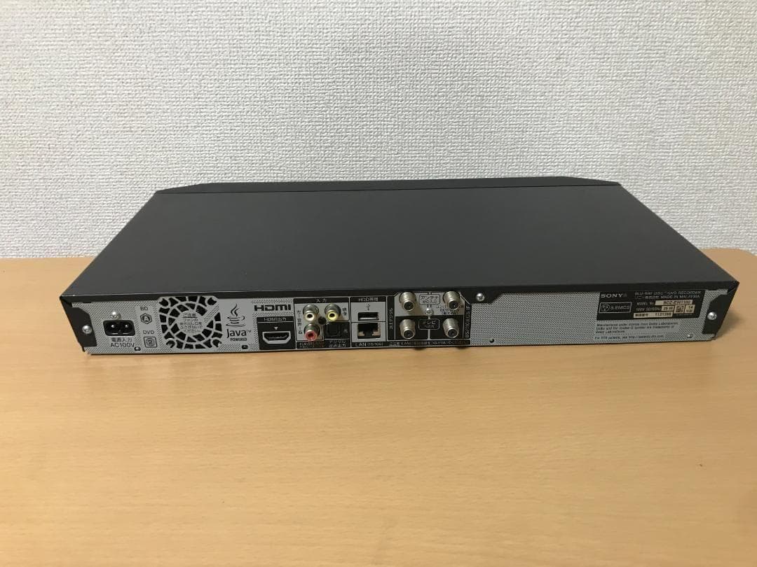 ソニー ブルーレイレコーダー 「BDZ-EW1100」 動作品③