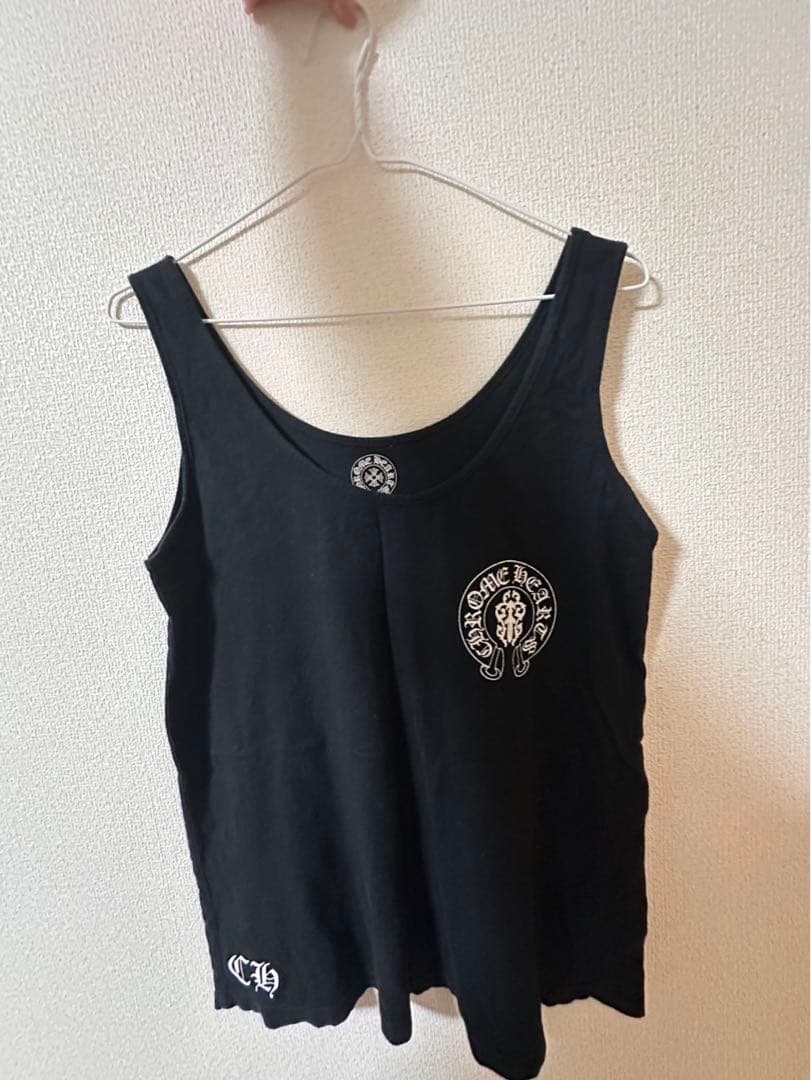 レア　クロムハーツUSA LOGOタンクトップ レディース
