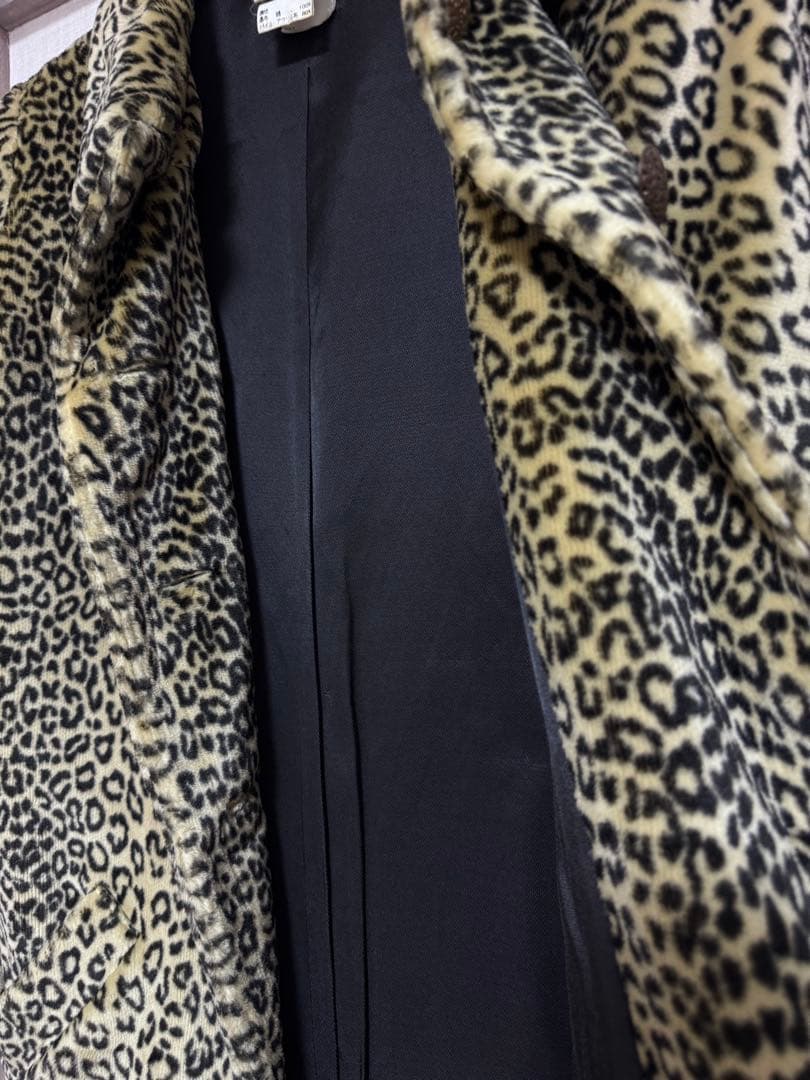 agnes b. アニエスベー ビンテージ レオパードコート