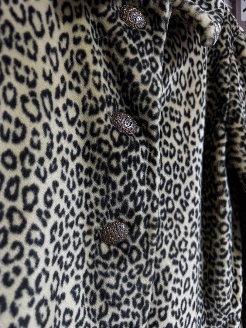 agnes b. アニエスベー ビンテージ レオパードコート