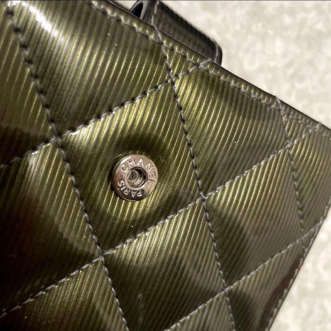 クミミ様用 CHANEL シャネル 二つ折り財布 シンプルお洒落可愛い 箱付き