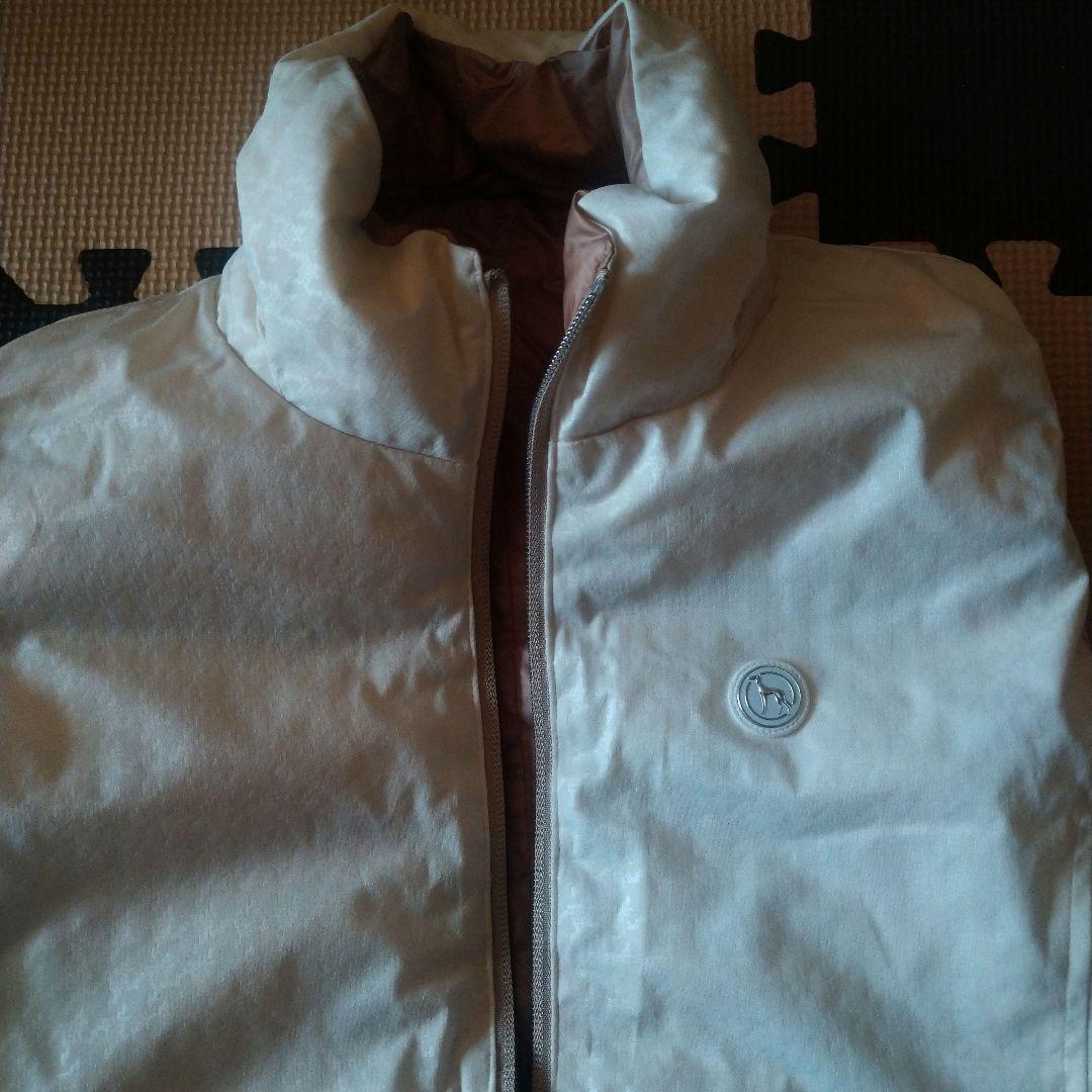 Adabatブラウン ダウンベスト レディース