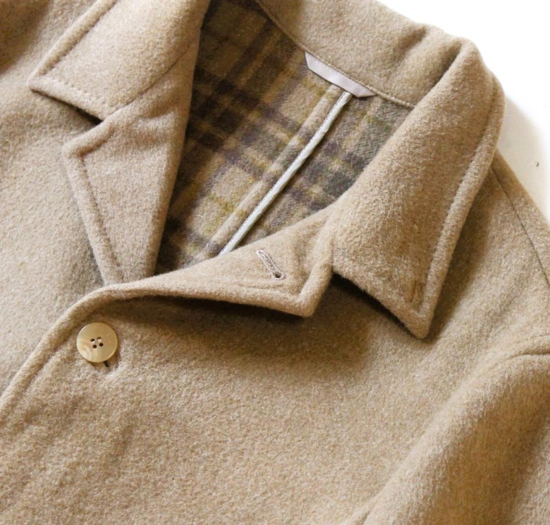 極美品 107,800円】papas パパス チェスターコート (ダブルフェイス