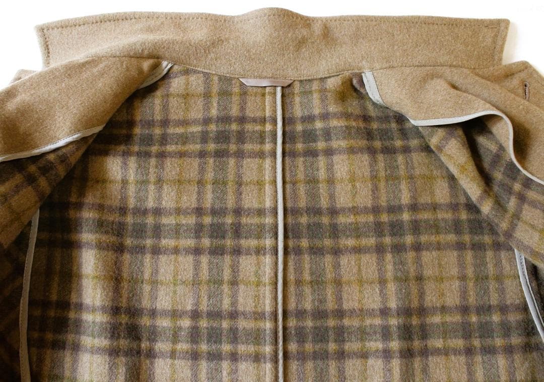 極美品 107,800円】papas パパス チェスターコート (ダブルフェイス