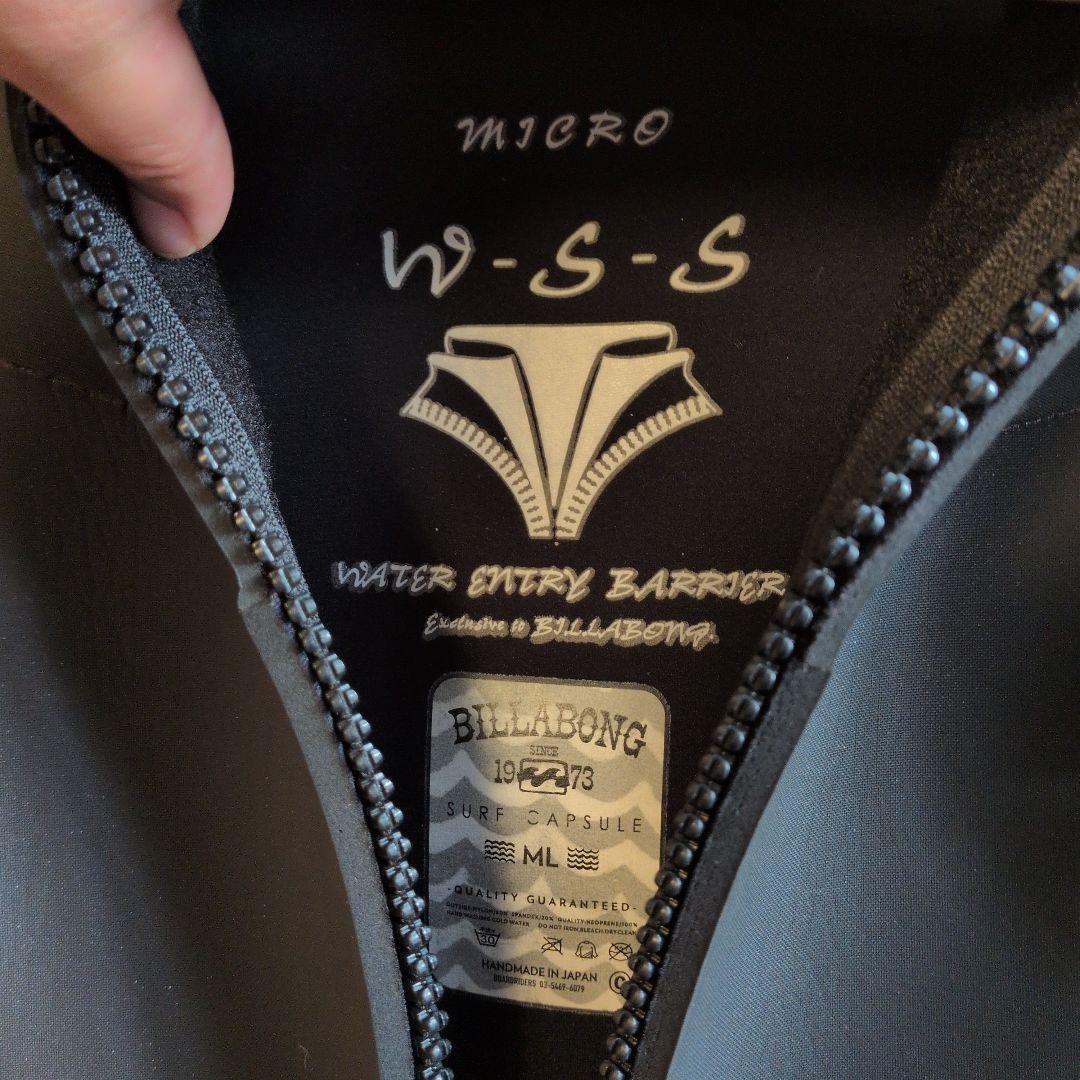 【美品】BILLABONG　セミドライ　レディースML