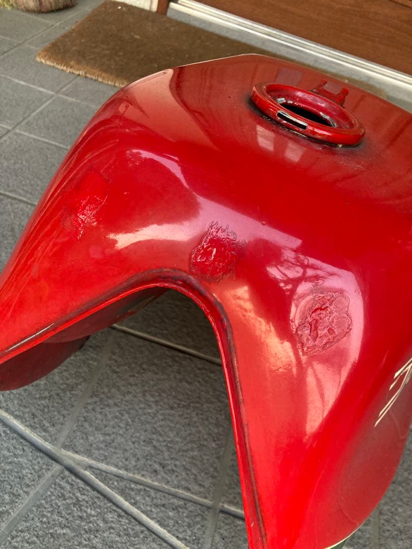 DUCATI バイク用タンク 赤