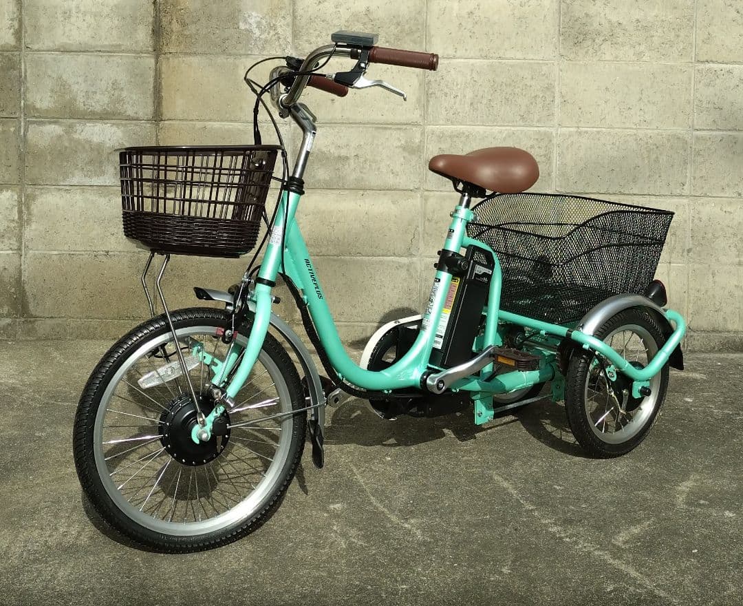 カイホウジャパンの電動アシスト三輪自転車