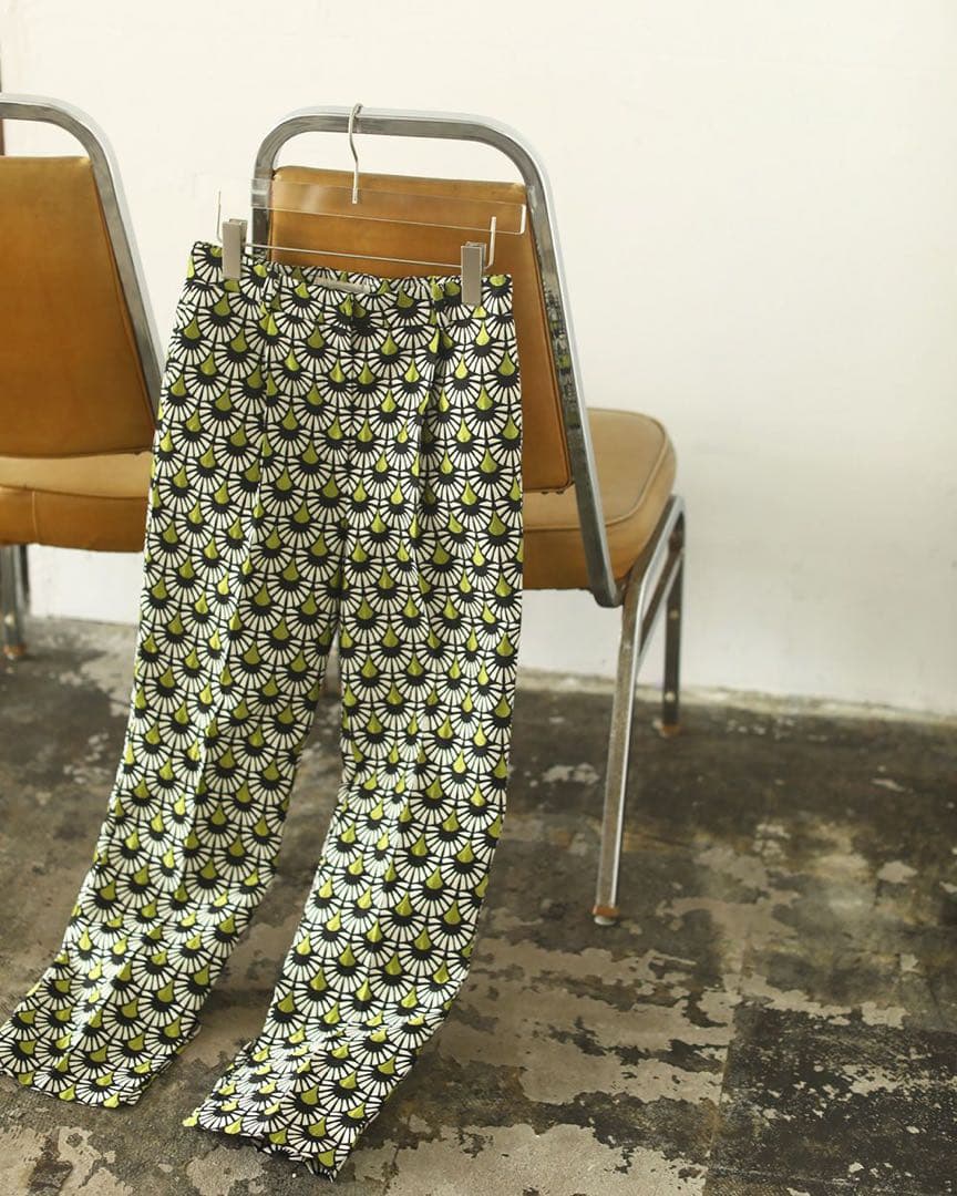 TODAYFUL 38 ジャガードスリットトラウザース