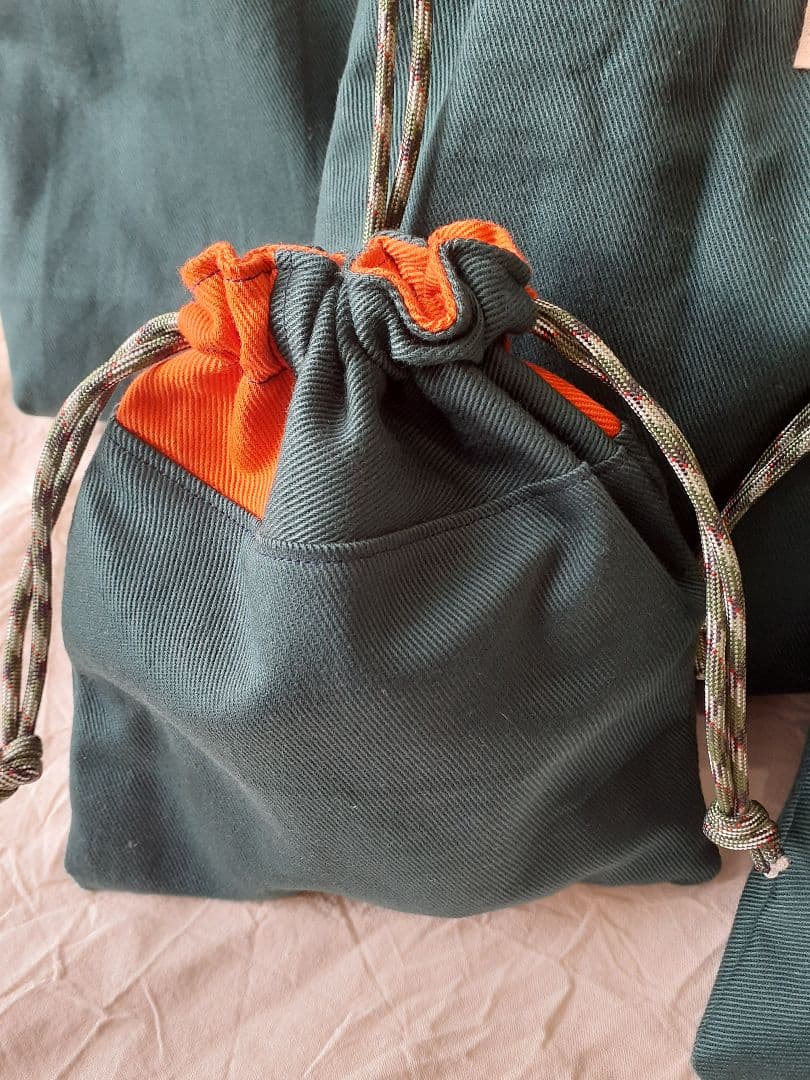 ②入園入学準備　給食袋　コップ入れ　入学5点セット　絵本バック　入学準備