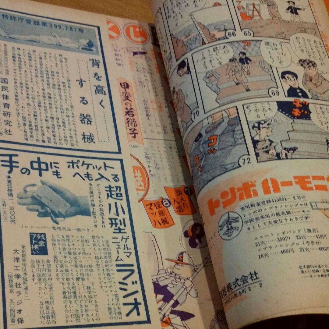 昭和 レトロ 古本　少年画報　昭和32年1月号