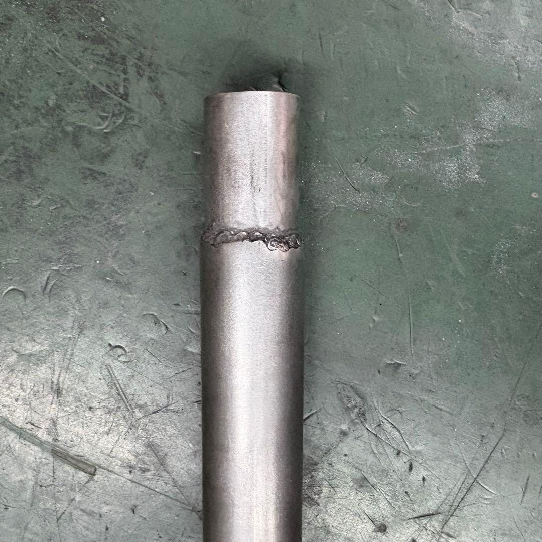 エストレア250 ワンオフ　スラッシュカットマフラー