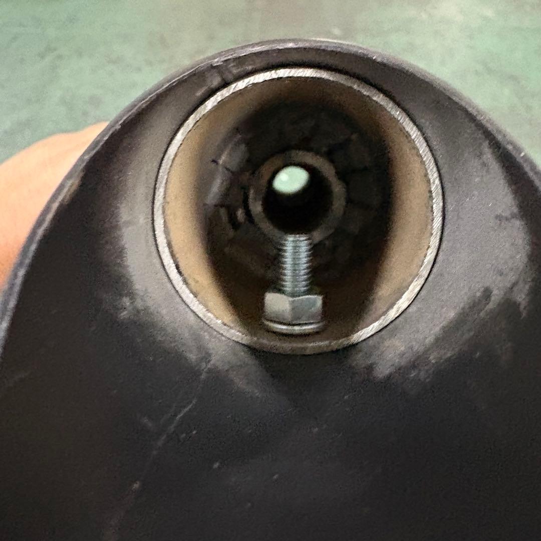 エストレア250 ワンオフ　スラッシュカットマフラー