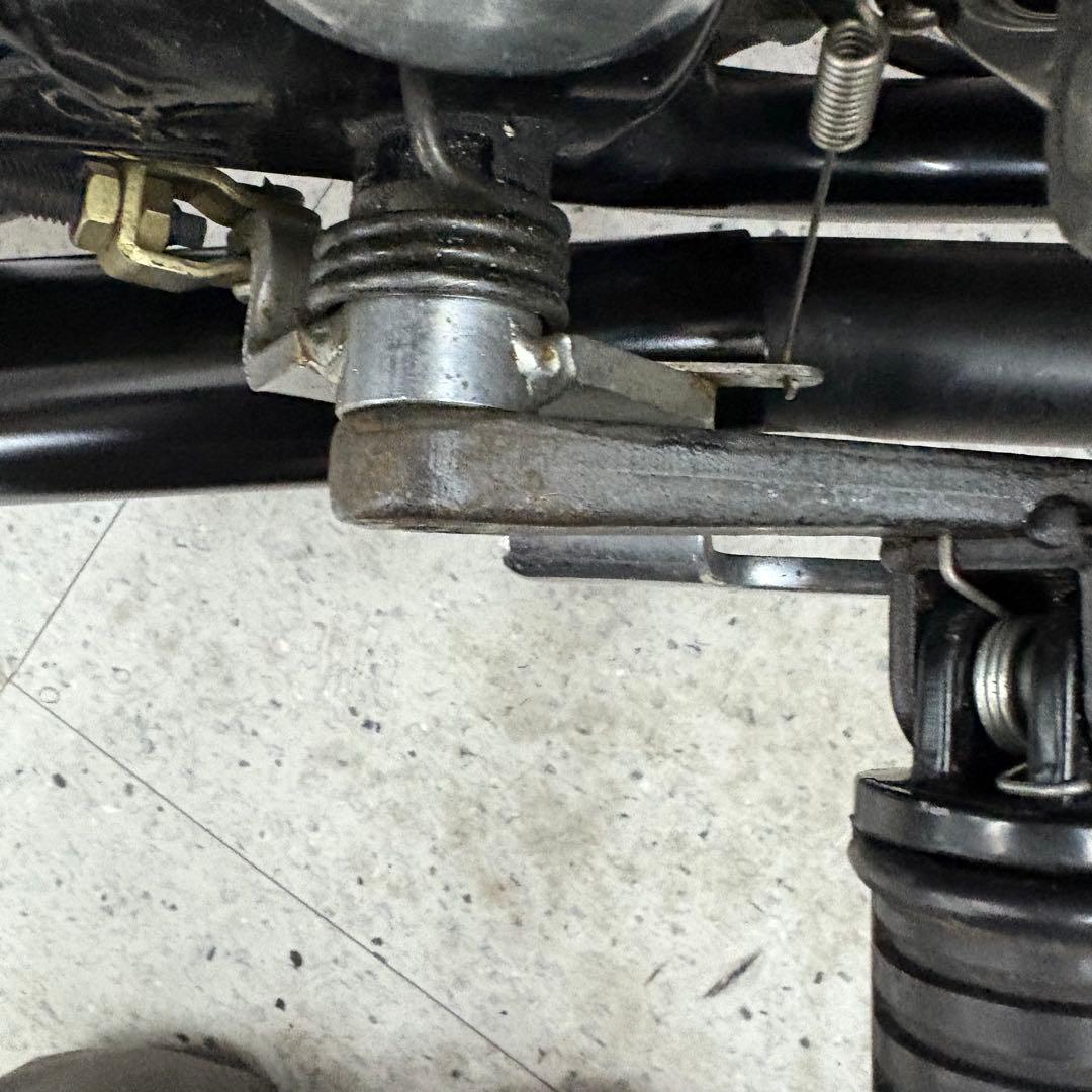 エストレア250 ワンオフ　スラッシュカットマフラー