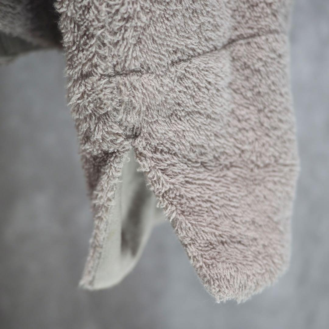 UNDERCOVER｜21SS ノーカラーパイルジャケット（グレージュ・2）