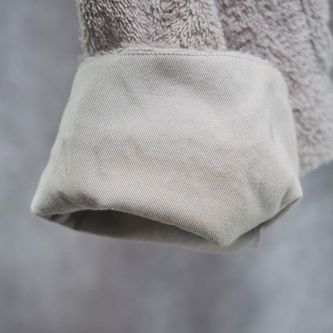 UNDERCOVER｜21SS ノーカラーパイルジャケット（グレージュ・2）