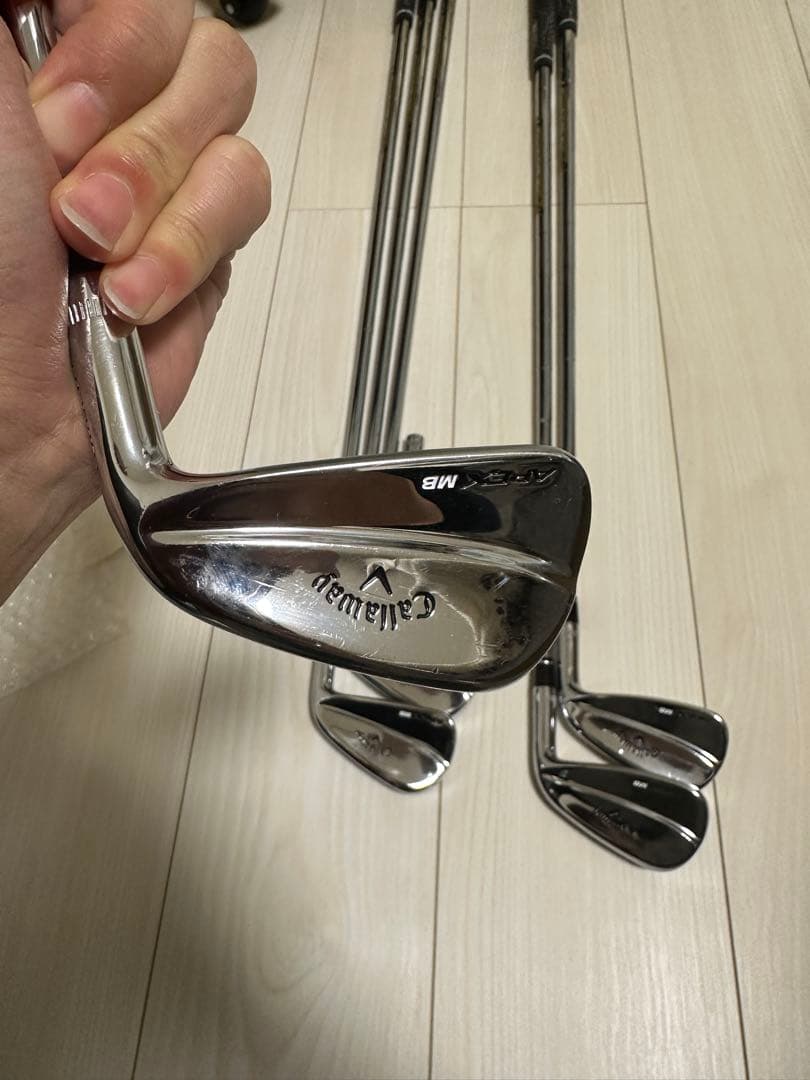 （ツアー支給品）キャロウェイ　Apex mb(2018) 3.4-9