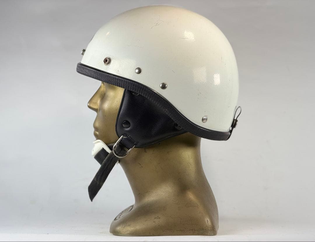 Buco Traveler チンカップ付　ビンテージヘルメット　ブコ　ハーフ