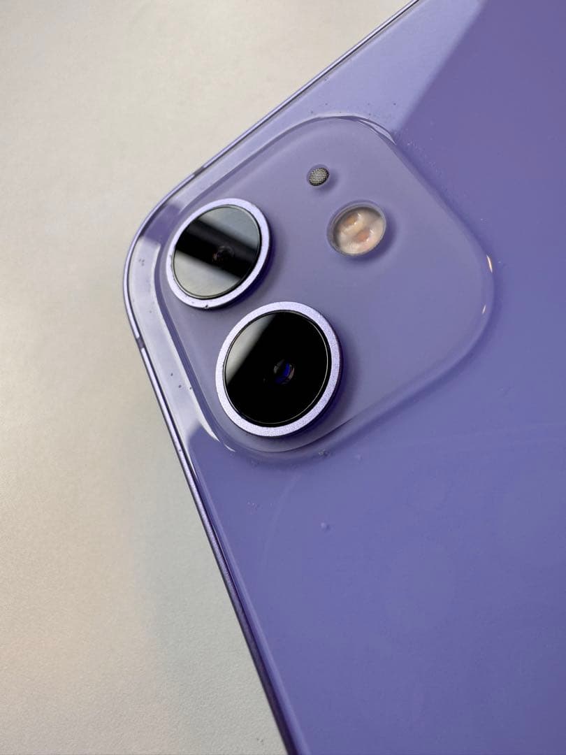 【超美品】Apple iPhone 12 128GB パープル 本体