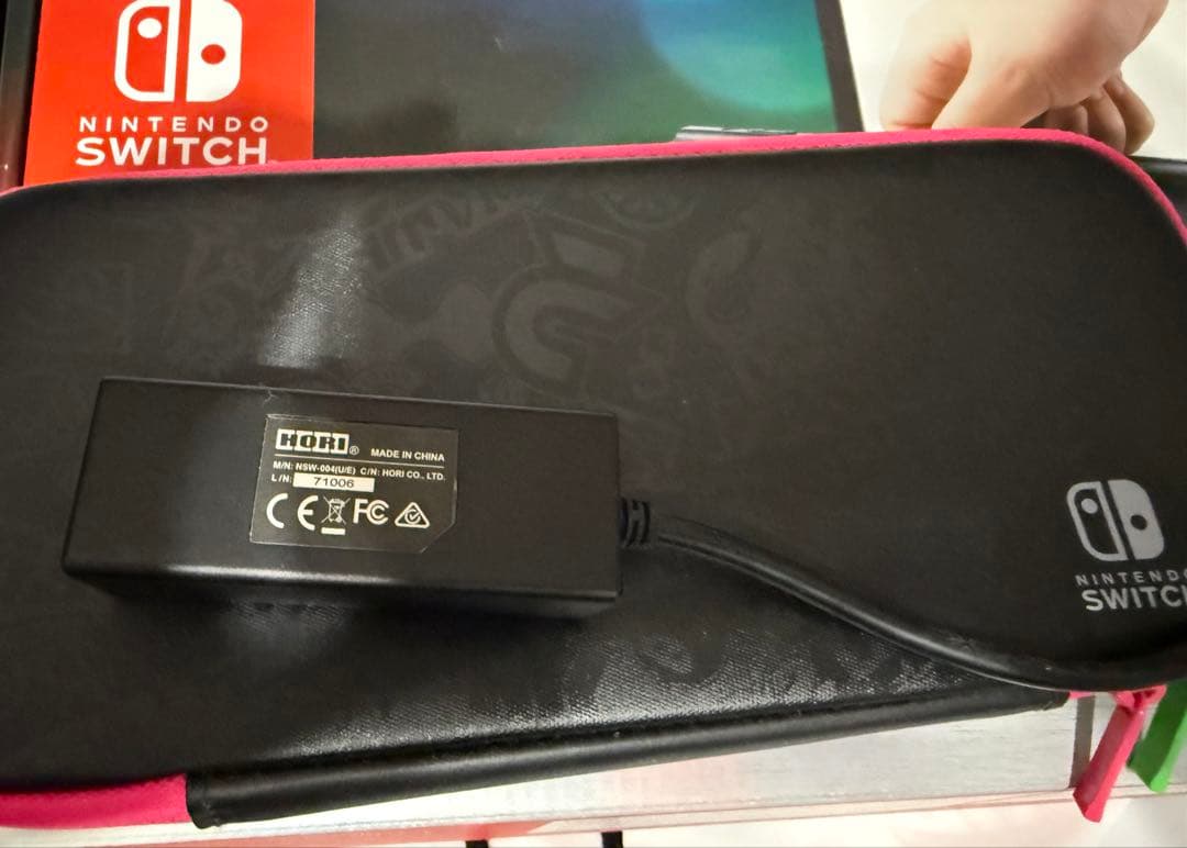【美品】Nintendo Switch 本体フルセット おまけ付き