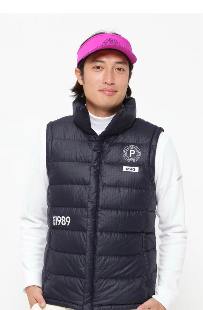 パーリーゲイツ ナイロンメカニカルストレッチドビー プレイダウン