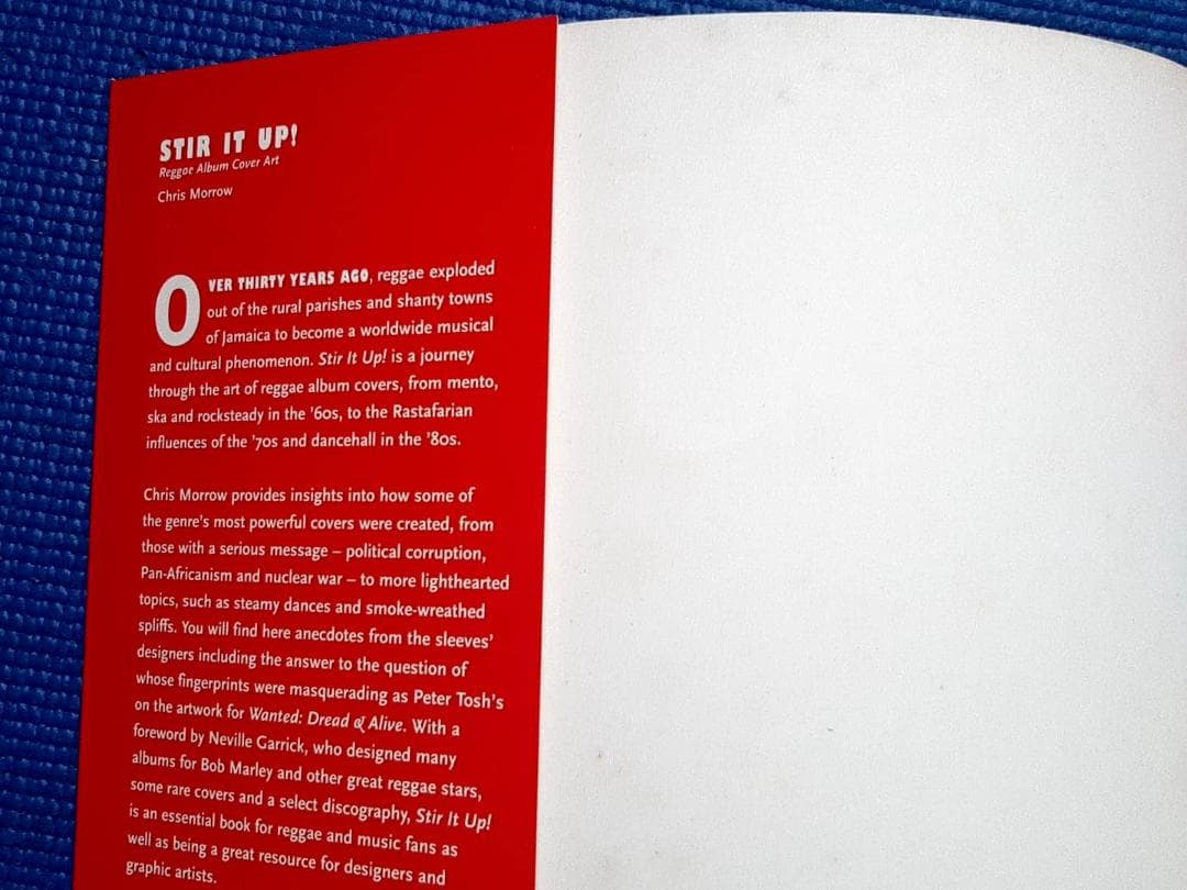 STIR IT UP! REGGAE ALBUM COVER ART 洋書