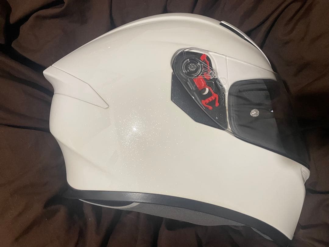 貴重 AGV フルフェイスヘルメット K5S Lサイズ ホワイト