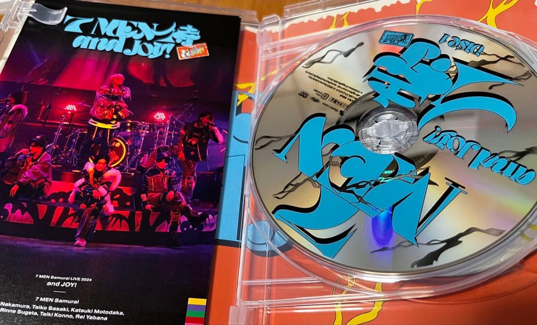 7 MEN 侍 LIVE 2024 and JOY！DVD