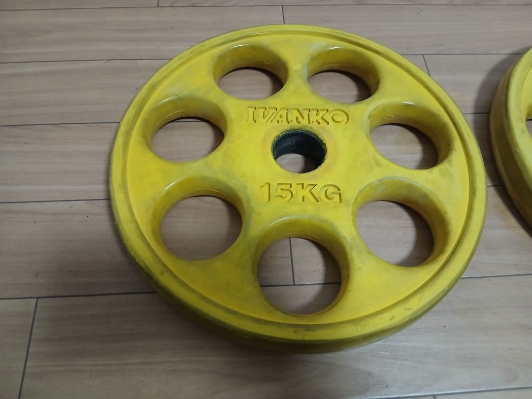 IVANKO ROEZHC 15kgオリンピック プレート 1枚①