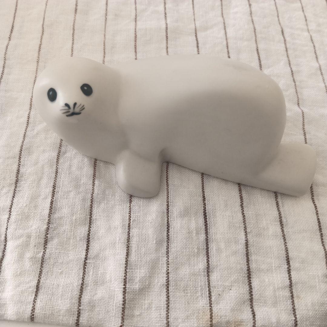 アラビア WWF アザラシ置物 リルモア・マンネルヘイム　赤ちゃん　ベビー