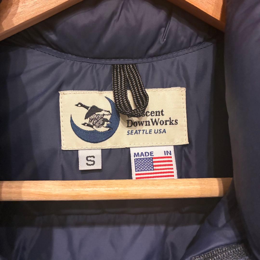 ジャケット・アウター CRESCENT DOWN WORKS NBNW S NAVY