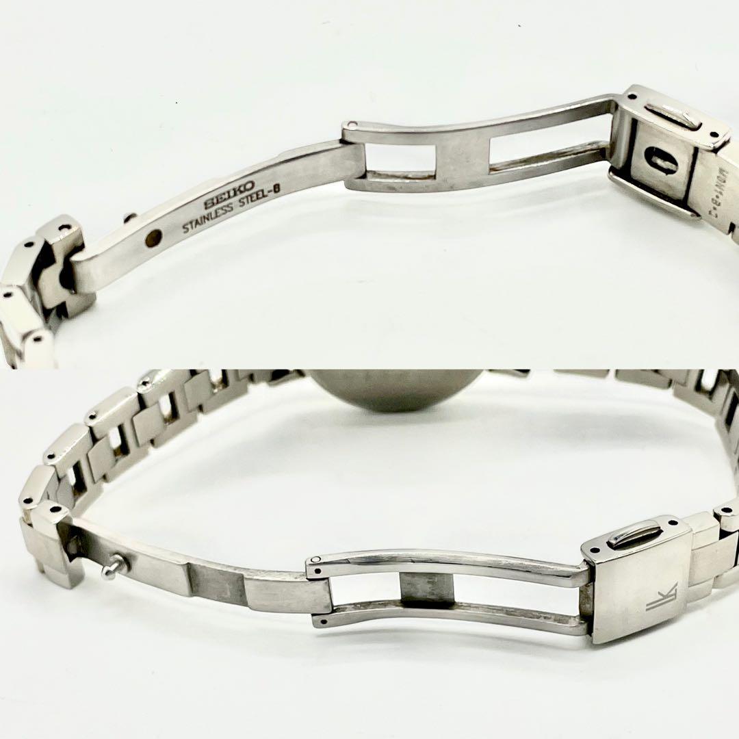 【稼働】セイコー 1B25-0AA0 ルキア 電波ソーラー デイト 腕時計