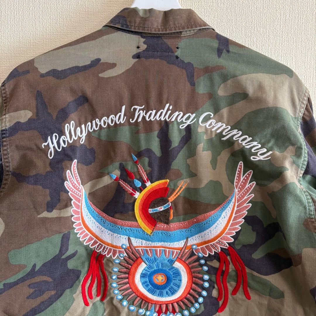 HTC シャツ 迷彩 ステッチ ネイティブ アメカジ ミリタリー
