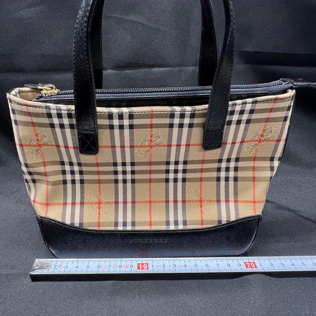 P*e様 【used】Burberry バーバリー　ミニトート　トートバッグ　ノ