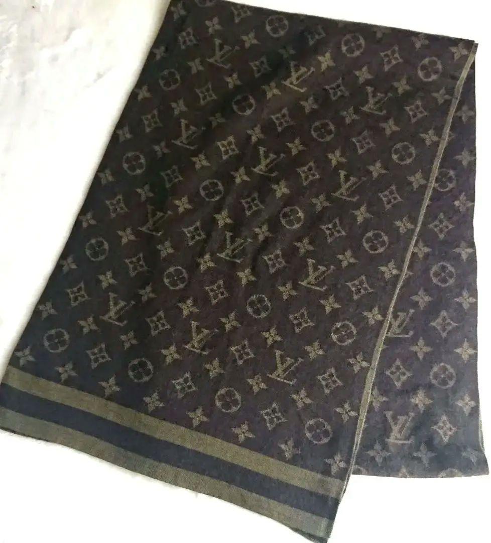 れ*い様 ルイヴィトン　マフラー　最高級素材カシミヤ70% シルク30%　モノグ