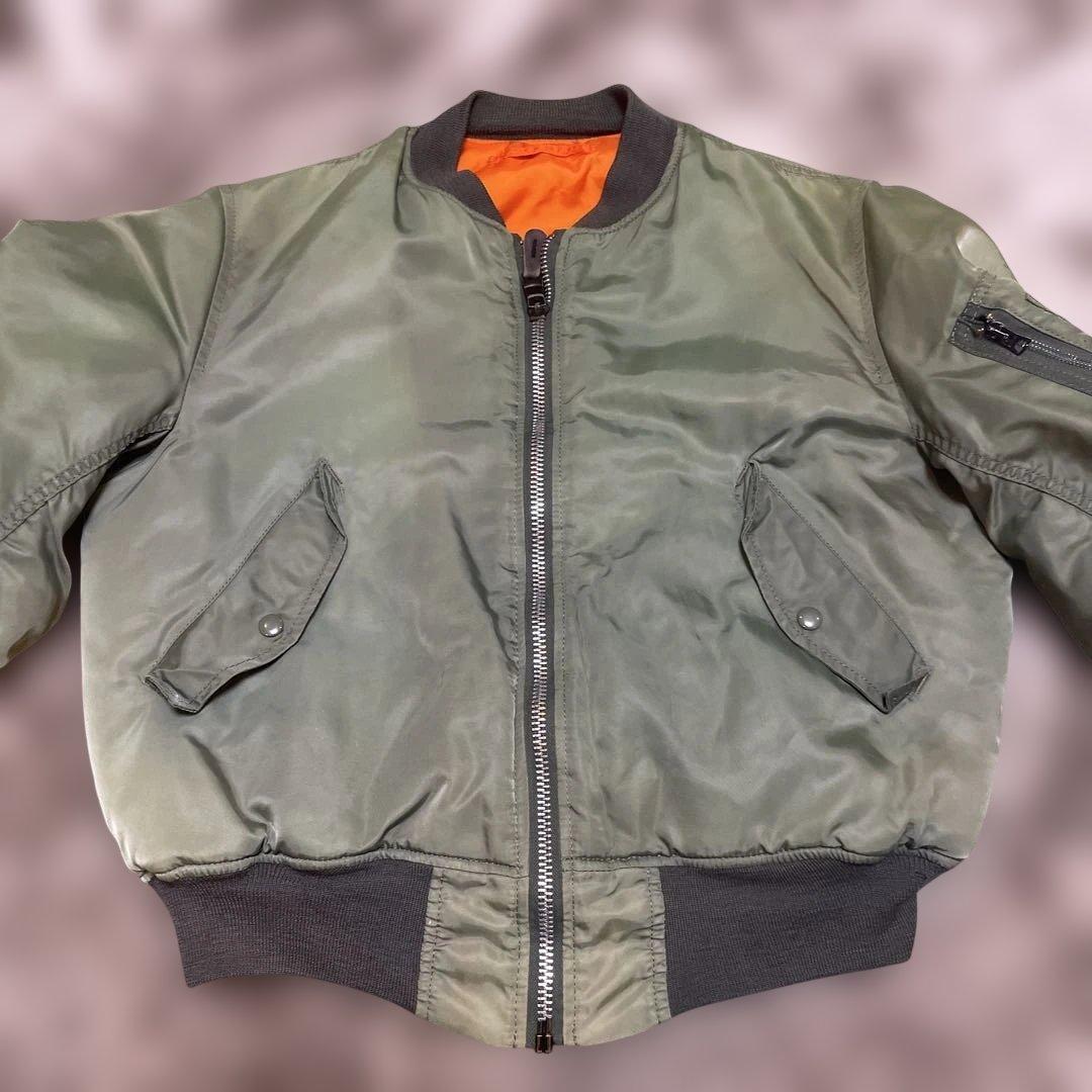 ト*ノ様 旧タグ・USA製/アルファインダストリーズ MA-1　フライトジャケッ