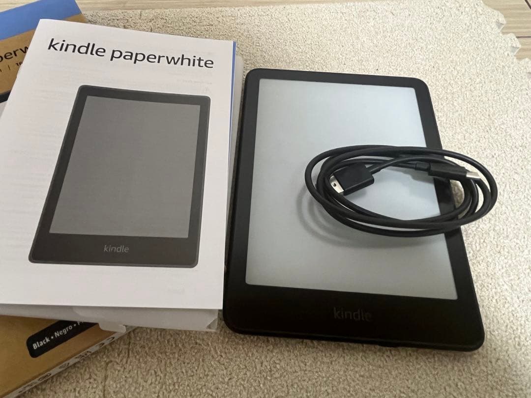 Kindle Paperwhite 本体 ブラックGen12 16GB
