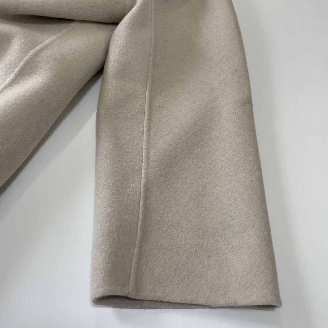 美品♡ ボールジィ プレミアムウール リバーフーデットコート ベージュ 36