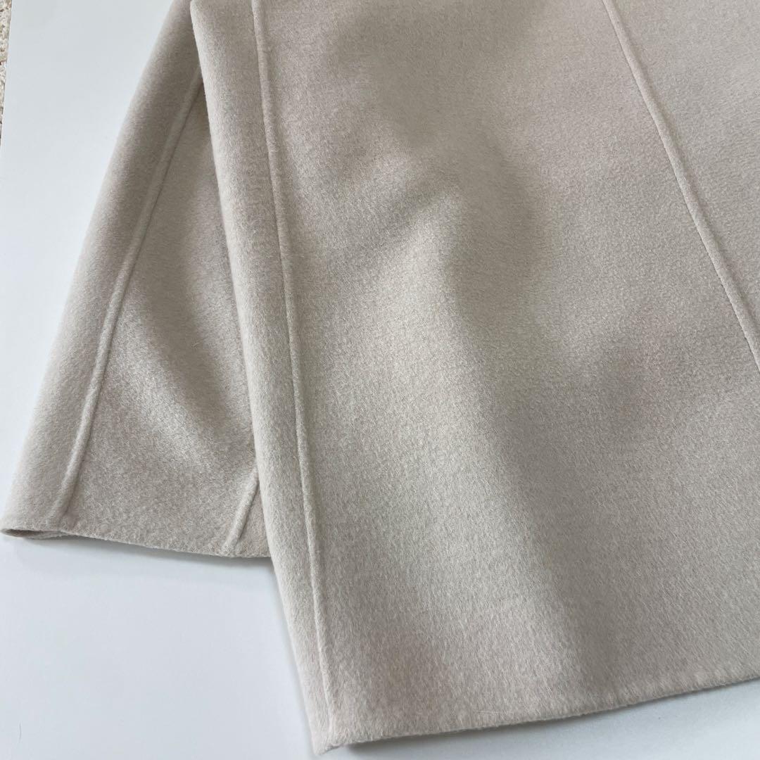 美品♡ ボールジィ プレミアムウール リバーフーデットコート ベージュ 36