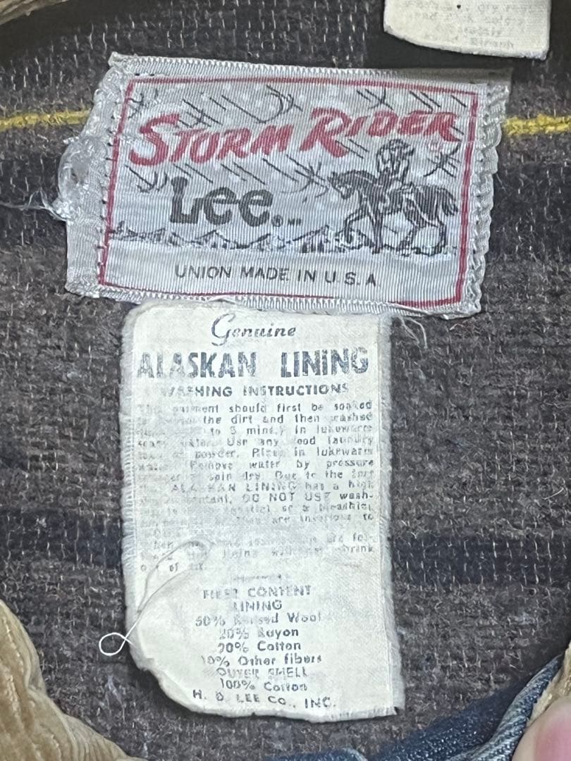 悪魔ちゃん※プロフ必読下さい 70s LEE 101-LJ ストームライ