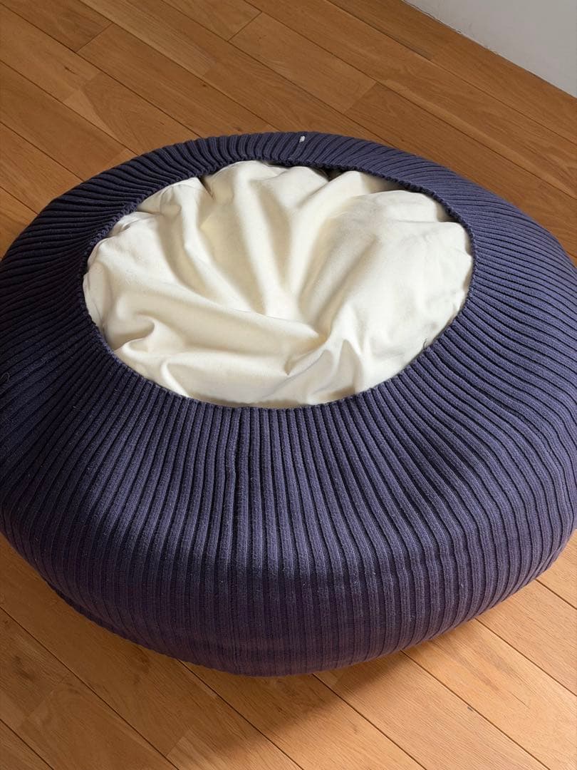 無印良品 IDEE イデー プーフ PUUF ネイビー