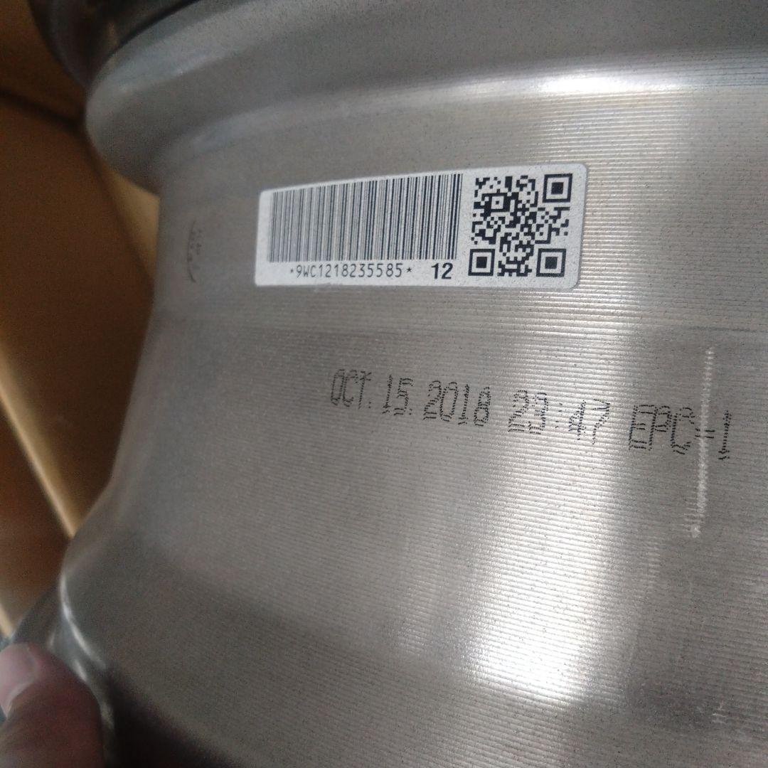 新品取り外し品　2018年式フォレスターアドバンス純正ホイール4本セット