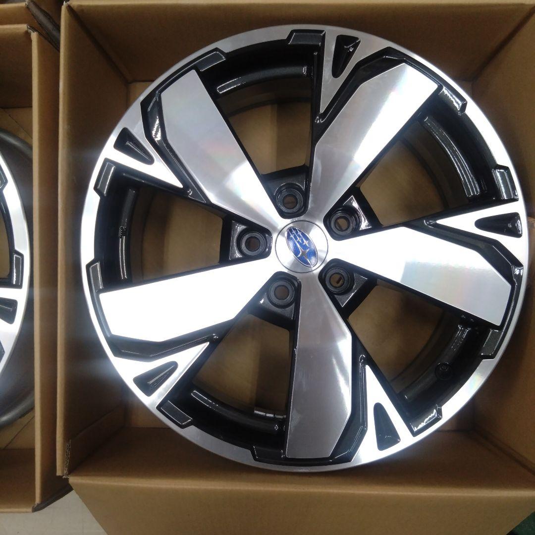 新品取り外し品　2018年式フォレスターアドバンス純正ホイール4本セット