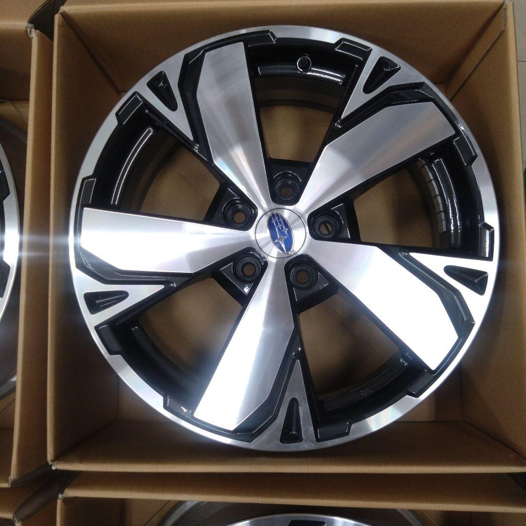 新品取り外し品　2018年式フォレスターアドバンス純正ホイール4本セット