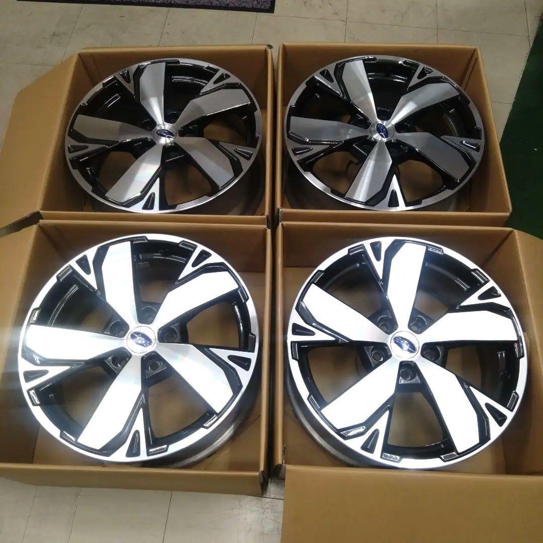 新品取り外し品　2018年式フォレスターアドバンス純正ホイール4本セット