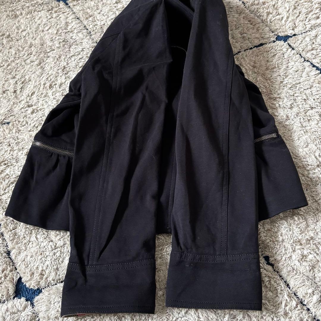 【美品✨】大きいサイズ　バーバリーロンドン　ライダージャケット　メガチェック46