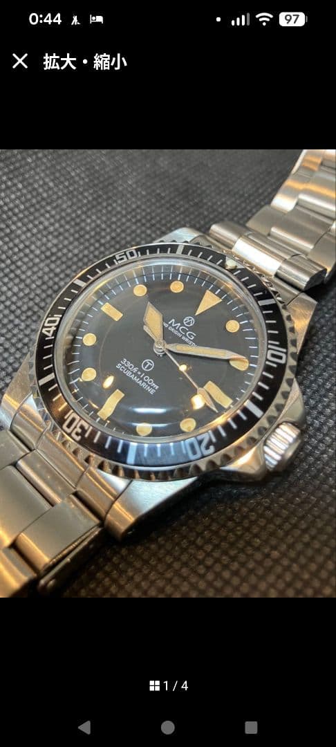 y*2様 腕時計 MCG エムシージー ミリタリーウォッチNH35